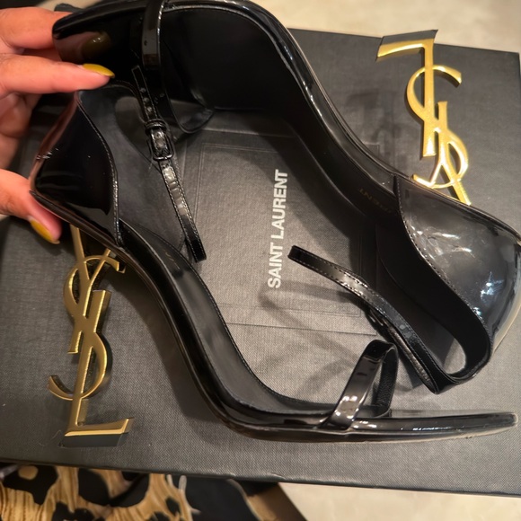 Saint Laurent Black Women's Heels - Picture 4 of 4